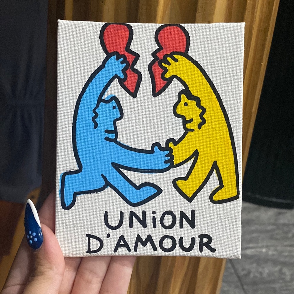 UNION OF LOVE ~ HAND PAINTED | SUPPORT A LOCAL ARTIST